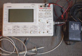 Leader Digital LCD DMM/Oscilloscope