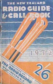 1932 New Zealand Radio Guide and Call Book
